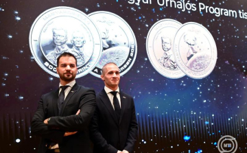 Emlékérmét bocsátott ki a 2025-ös magyar űrrepülés tiszteletére az MNB