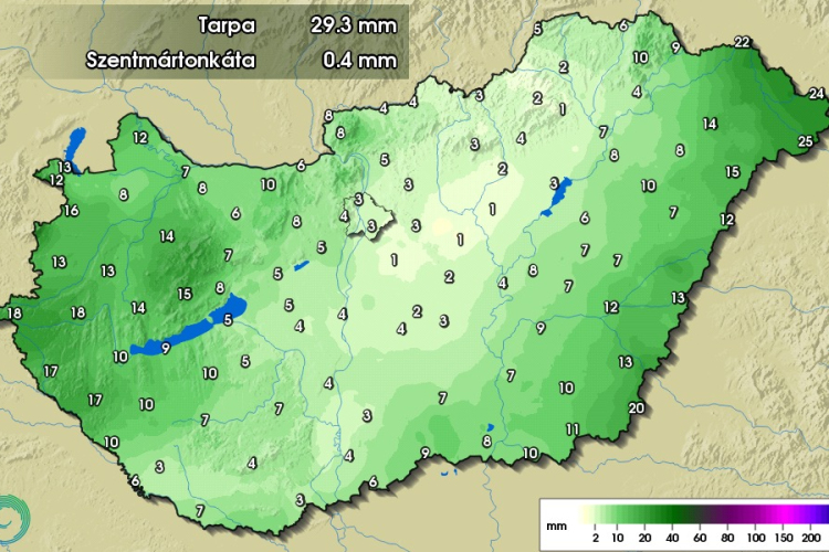 Meglepően száraz volt az idei január